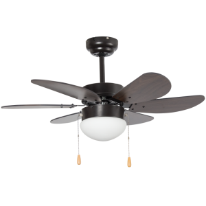 60W COPPER COIL AC 6 BLADE REMOTE 1X60W ES PULL CH