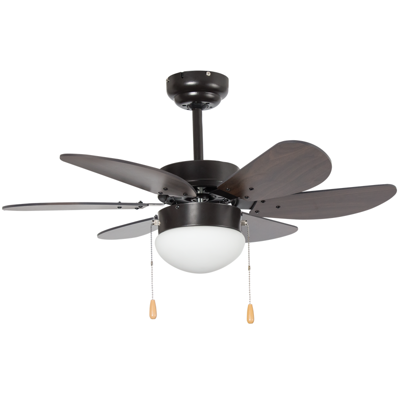 60W COPPER COIL AC 6 BLADE REMOTE 1X60W ES PULL CH
