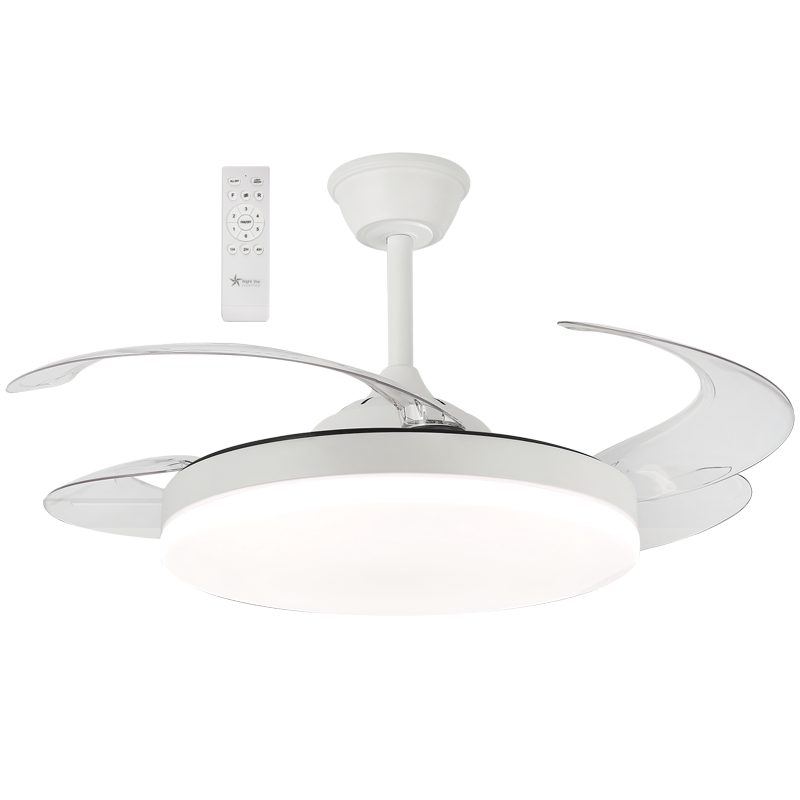 RETRACTABLE BLADES 42W LED CCT DC MOTOR