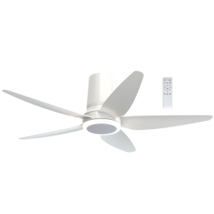 18W LED CCT 35W DC MOTOR 5 BLADES REMOTE 48"