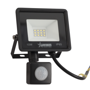 10W LED WITH SENSOR IP65 6000K 650 LUMEN