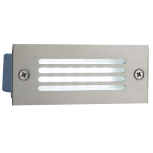 RECTANGLE, GRID,IP44,   STAINLESS, 12  X 0.1W=1.2W