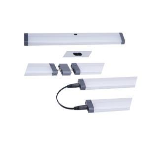 ALU+PC UNDER COUNTER LIGHT+SENSOR IP20 5.5W 4000K