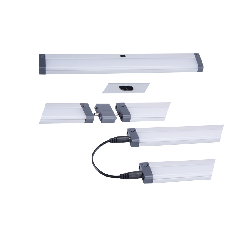 ALU+PC UNDER COUNTER LIGHT+SENSOR IP20 5.5W 4000K