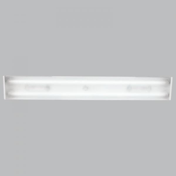 LED FLUSH MOUNT SLIM LINE 2X18W T8 TUBES 1250MM