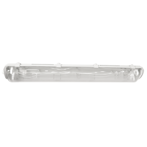 LED 2x9 watt vapour proof T8 (excl tubes)