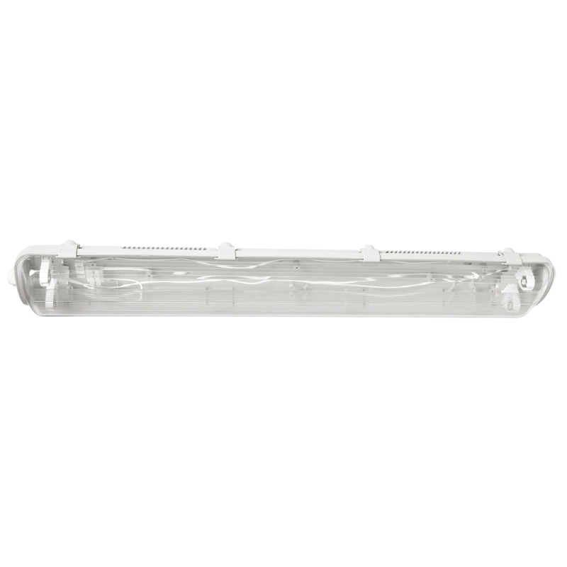 LED 2x9 watt vapour proof T8 (excl tubes)