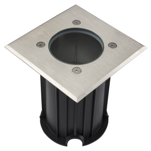 SQUARE-GROUND LIGHT IP67 1X7W GU10 CUT OUT 103MM