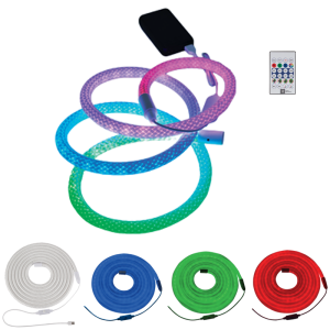 5M NYLON RGB STRIP WITH REMOTE