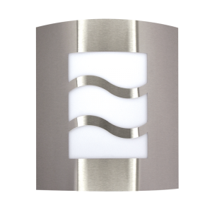 STAINLESS STEEL POLY COVER IP44 1X11W ES