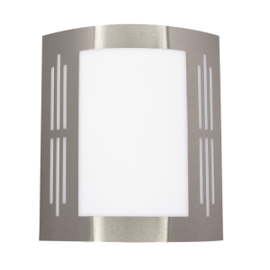 STAINLESS STEEL POLY COVER IP44 1X11W ES