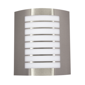 STAINLESS STEEL POLY COVER IP44 1X11W ES