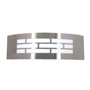 STAINLESS STEEL POLY COVER IP44 1X11W ES