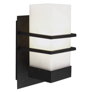 1 X 11W ES IP44 DIE CAST ALU FROSTED GLASS