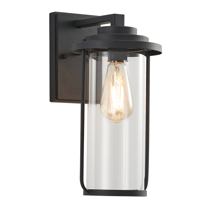 METAL & CLEAR GLASS IP54 1X60W ES