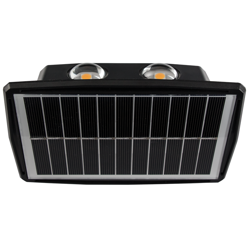 SOLAR UP&DOWN FACING IP65 4X1W LED 2700K