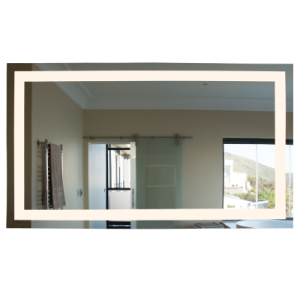 RECTANGULAR MIRROR WITH ON/OFF 48W LED 3000K