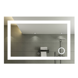 RECTANGULAR MIRROR 4000K 22W LED 800X600MM