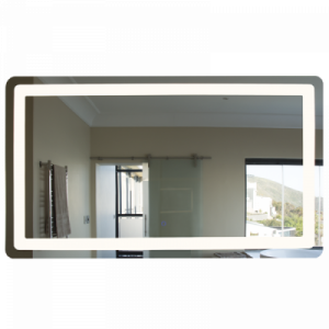 RECTANGULAR MIRROR 4000K 24W LED 800X600MM