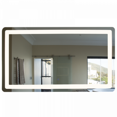 RECTANGULAR MIRROR 4000K 24W LED 800X600MM