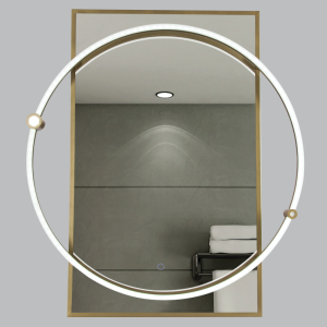 RECTANGULAR MIRROR CCT 18W LED 700X800MM