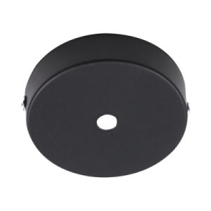 80MM MATT BLACK CEILING CUP
