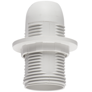 SES WH PLASTIC LAMPHOLDER WITH RING