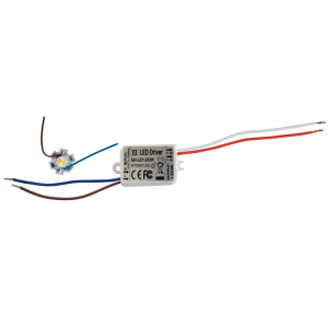3W LED COB 50CM WIRE + DRIVER