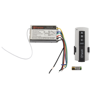 4 WAY REMOTE + RECEIVER 100Wx4
