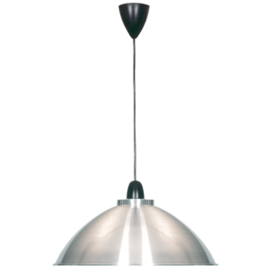 SATIN PENDANT 1X60W BC 320X125MM
