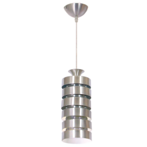 ALUMINIUM PENDANT 1X60W ES