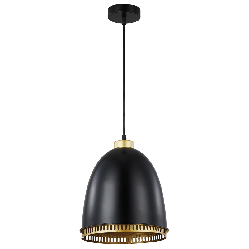 IRON PENDANT BLACK 1X35W ES