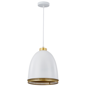 IRON PENDANT WHITE 1X35W ES