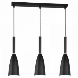 3 LIGHT BLACK PENDANT 3X60W ES