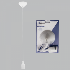 PVC AND SILICON PENDANT 1X40W ES
