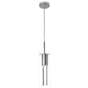 P/CHR CLEAR OUTER GLASS WITH CRYSTAL1X35W GU10