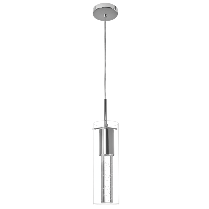 P/CHR CLEAR OUTER GLASS WITH CRYSTAL1X35W GU10