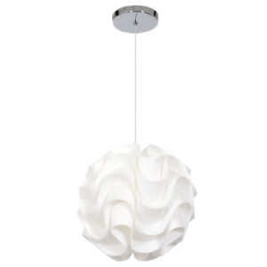 POLYPROPYLEN PENDANT 1X40W ES 430MM