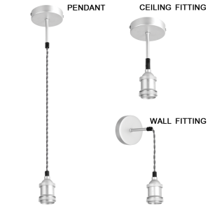 3 IN 1 DIY SAT/CHR PENDANT 1X60W ES