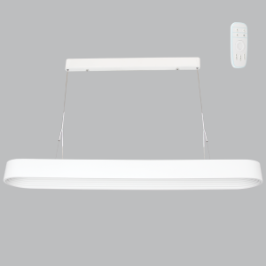 METAL+PLASTIC PENDANT REMOTE 44W LED CCT 1200MM
