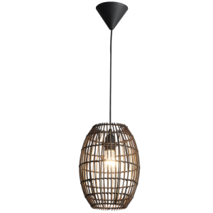 COFFEE TWINE PENDANT 1X11W ES 220MM