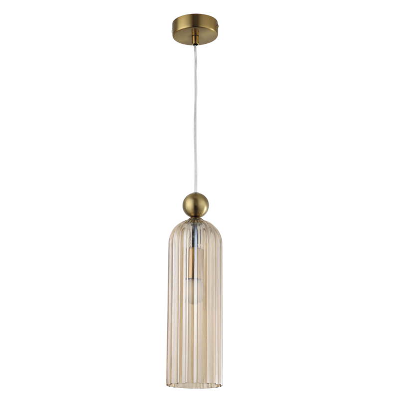 METAL PENDANT COGNAC GLASS 1X40W SES 100MM