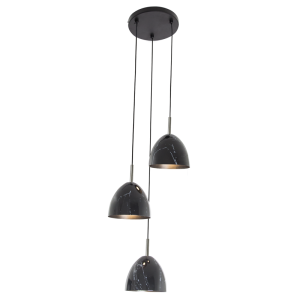 PENDANT WITH MARBLE FINISH 3 LIGHT 3X40W SES
