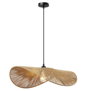 METAL & PAPER STRING PENDANT 1X11W ES
