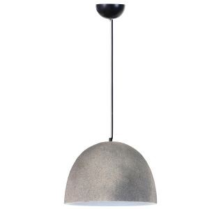 METAL PENDANT CERAMIC SHADE 1X40W ES 320MM