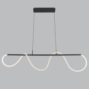 METAL & ACRYLIC FLEXIBLE WOVEN TUBE 28W LED CCT