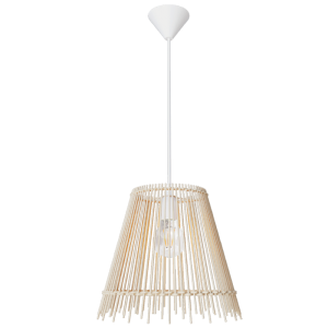 BAMBOO PENDANT 1X40W ES 360MM