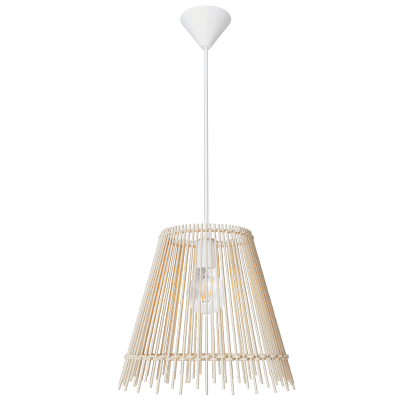 BAMBOO PENDANT 1X40W ES 360MM