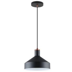 SAND BLACK & COPPER WH INNER 1X40W ES 250MM