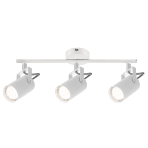 WHITE SPOTLIGHT 3X50W GU10 LED BAR 385MM